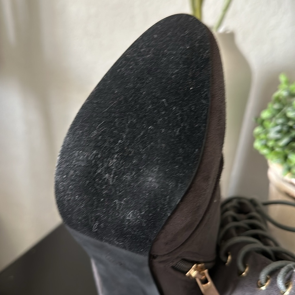 Catherine Malandrino Gray Heeled Booties - Size 6.5 - Picture 9 of 10